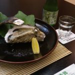 A handful size of the fresh and real natural oyster from the Sea of Japan. The summer has just begun here in Sakata!